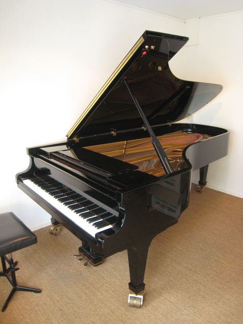 Black Fazioli Grand piano